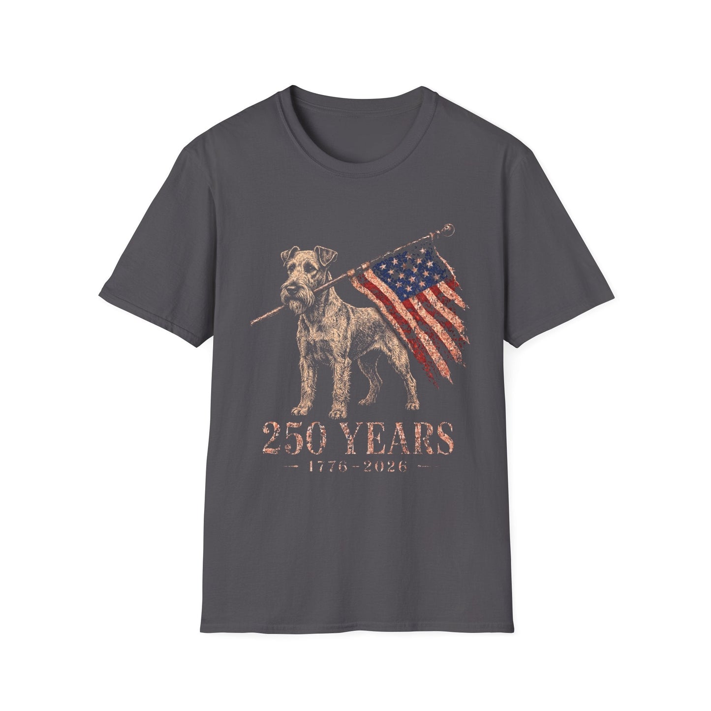 Irish Terrier USA 250 Years Tee