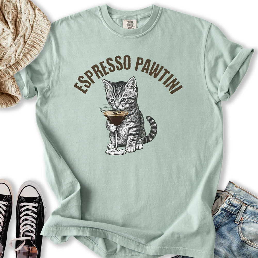 Espresso Pawtini Relaxed Tee
