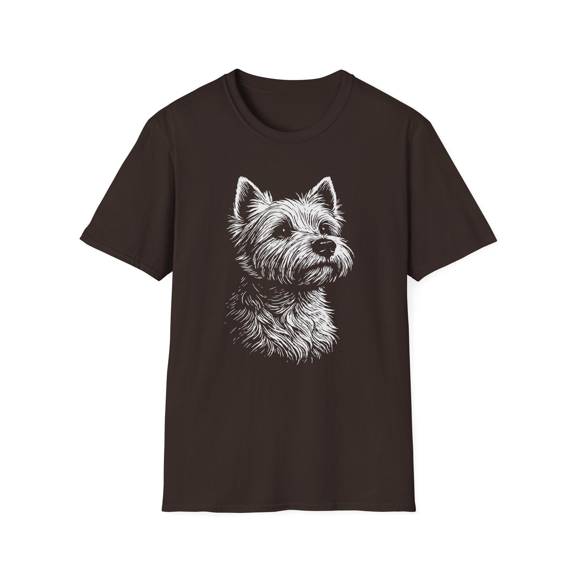 Westie Line Print Tee