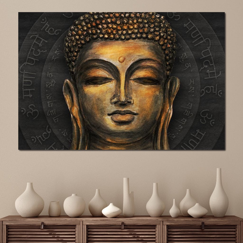 Traditional Buddha Canvas Wall Art