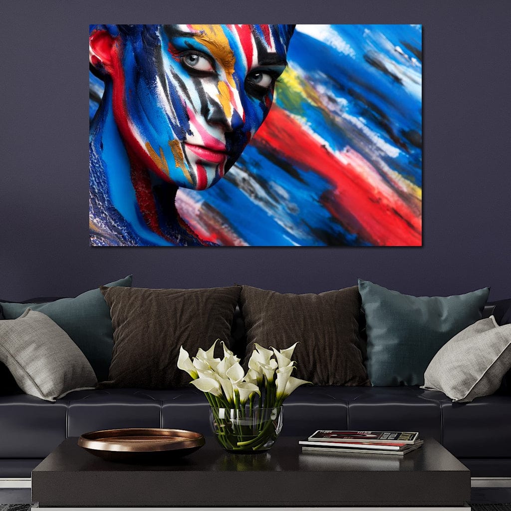 Body Art Canvas Wall Art
