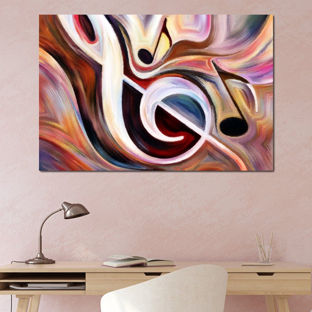 High Note Canvas Wall Art