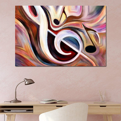 High Note Canvas Wall Art