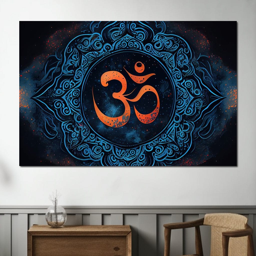 Om Mantra Canvas Wall Art