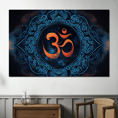 Om Mantra Canvas Wall Art