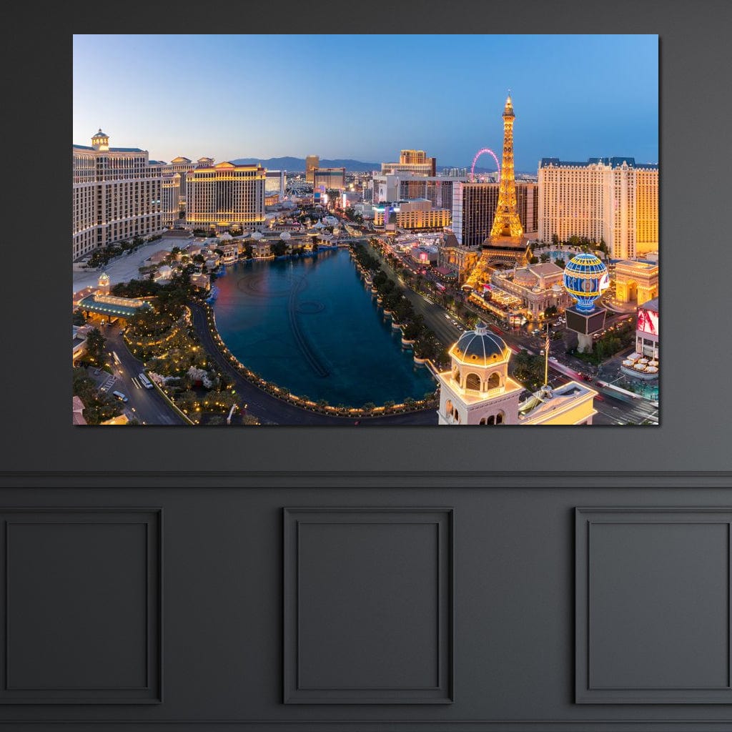 Las Vegas Skyline Canvas Wall Art