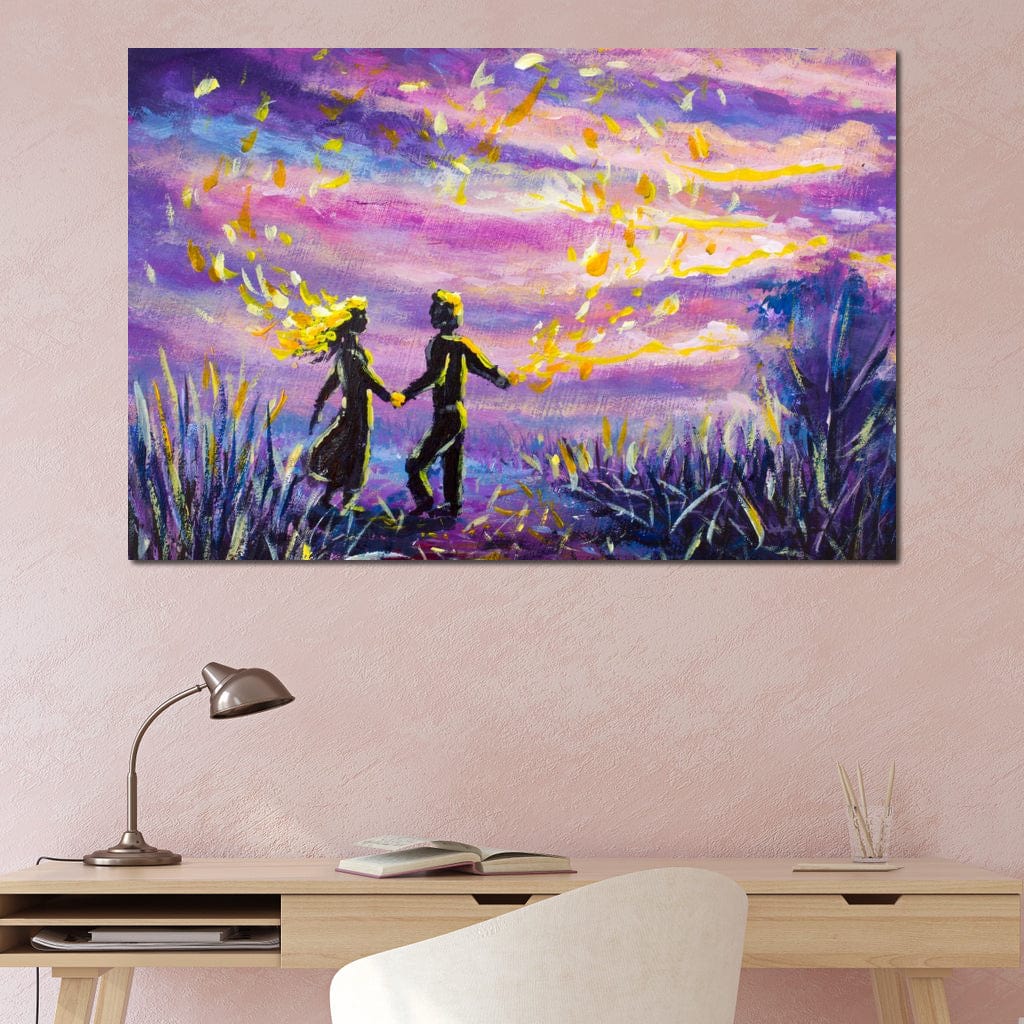 Love Fairy Tale Canvas Wall Art