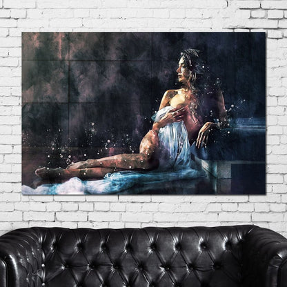 Beautiful Woman - Mateo Canvas Wall Art