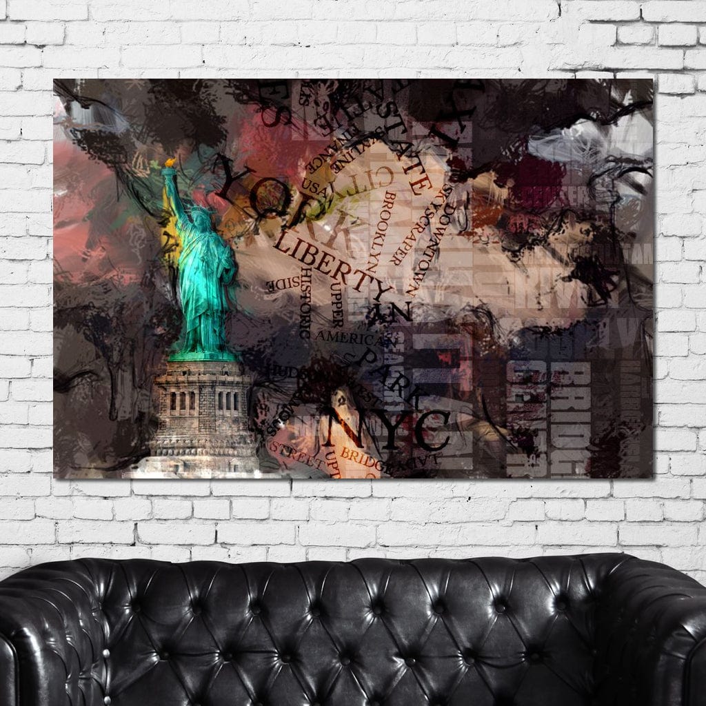 The Statue of Liberty Canvas Wall Art