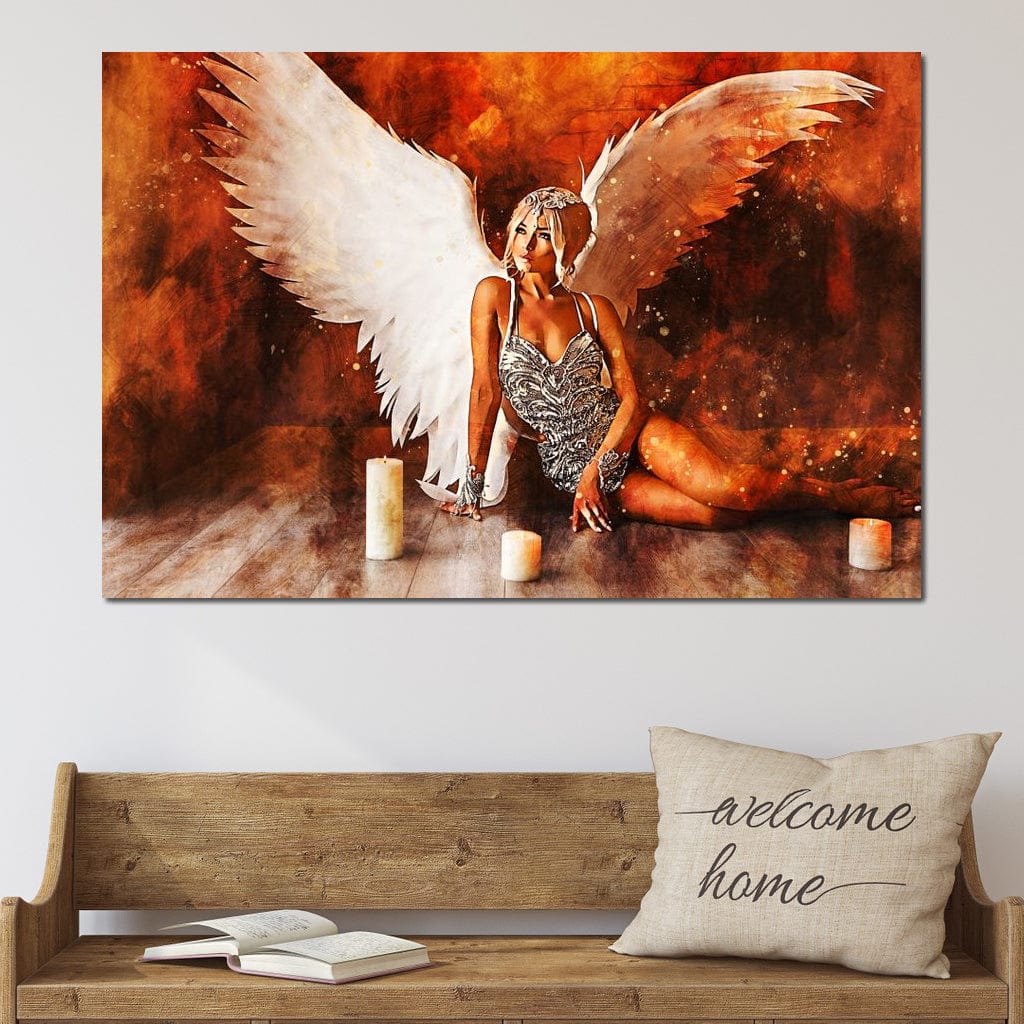 Angel Wings - Mateo Canvas Wall Art