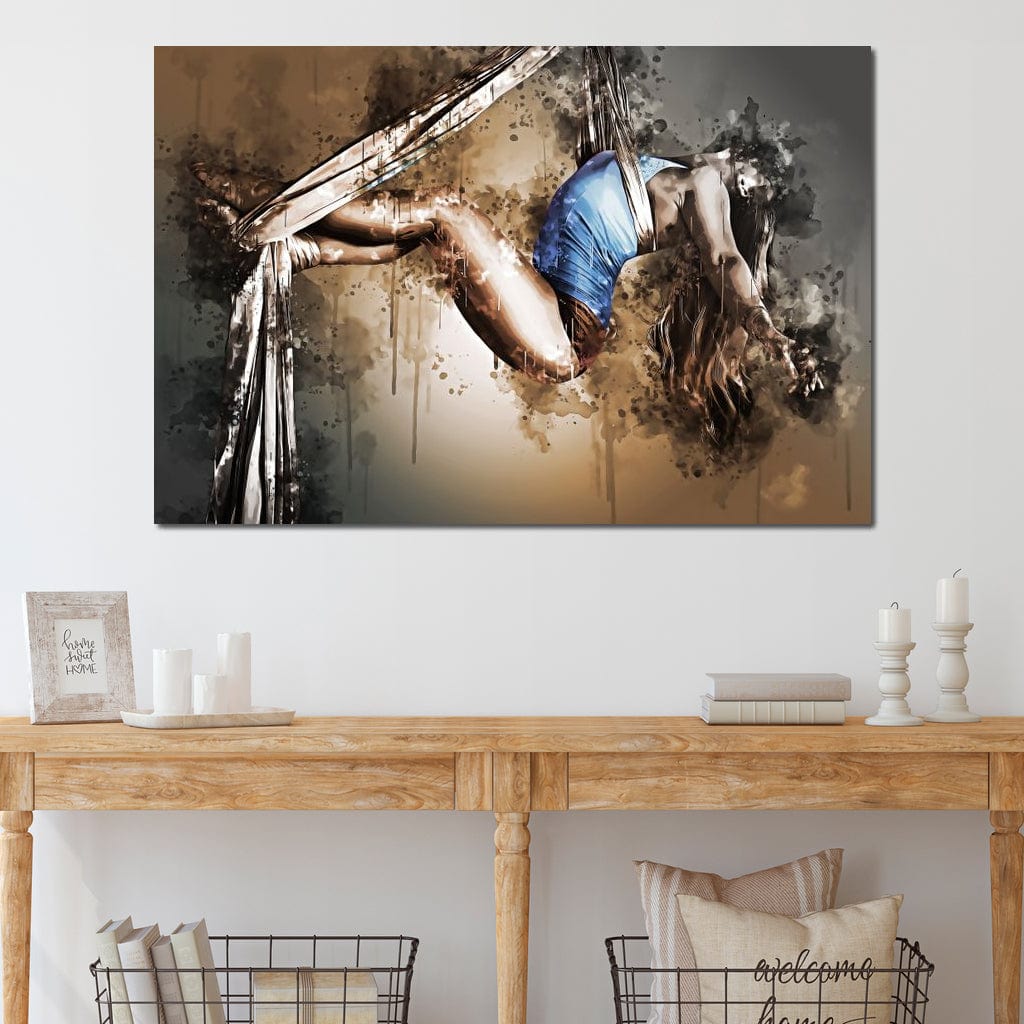 Acrobat Elegance Canvas Wall Art