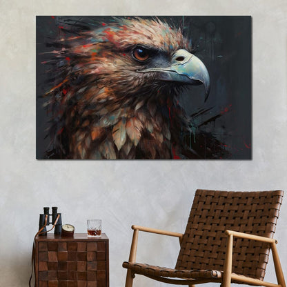 Red-Tailed Hawk Canvas Wall Art