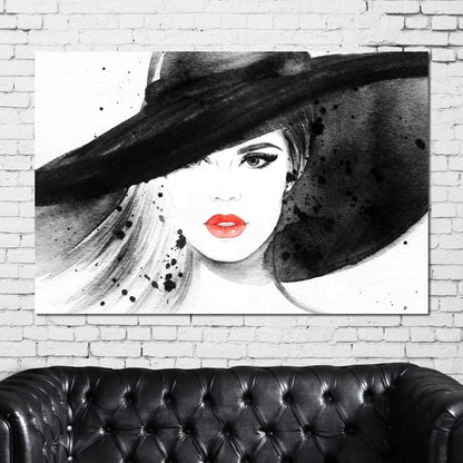 Fashion Icon Canvas Wall Art