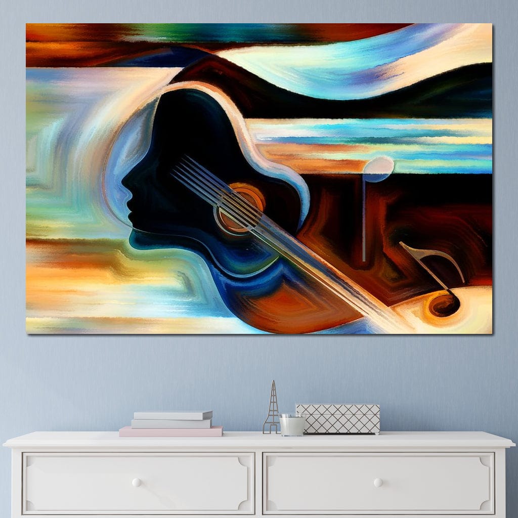 Musical Mind Canvas Wall Art