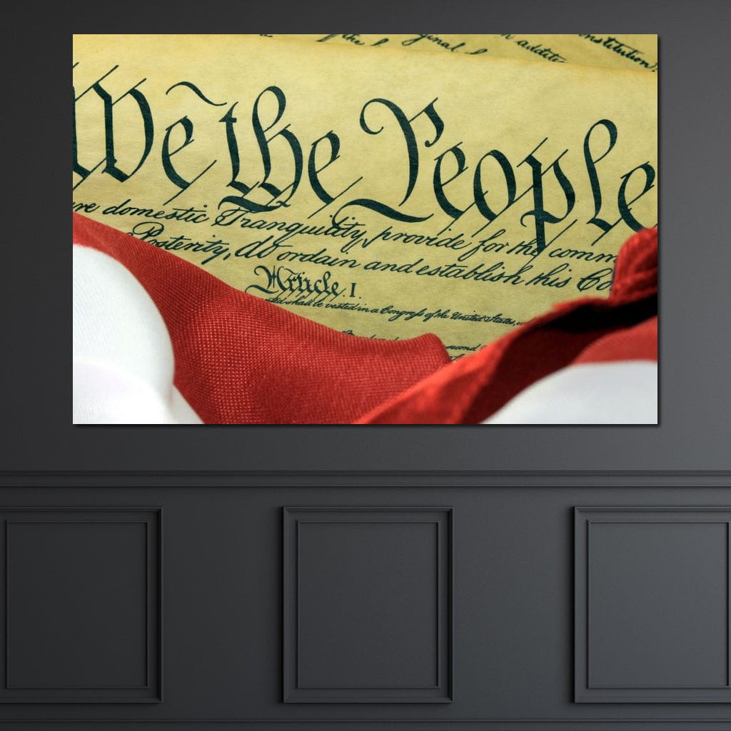 The Constitution Canvas Wall Art