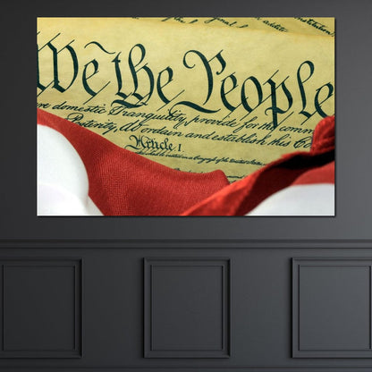 The Constitution Canvas Wall Art