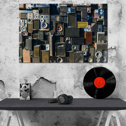 Speakers Wall Canvas Wall Art