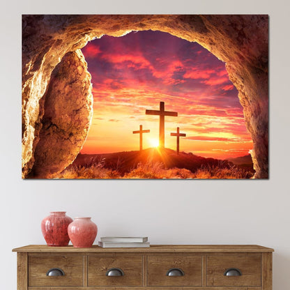 Ressurection Canvas Wall Art