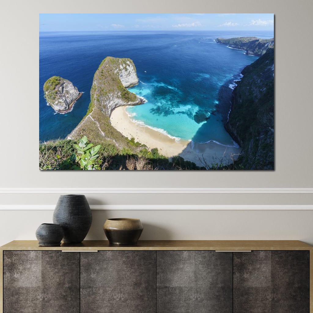 Kelingking Beach Canvas Wall Art