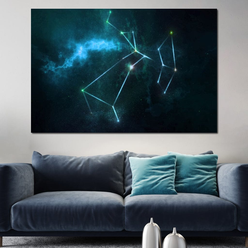 Sagittarius Canvas Wall Art