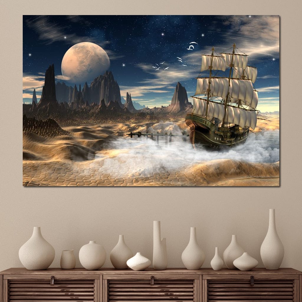 Fantasy Sea Canvas Wall Art
