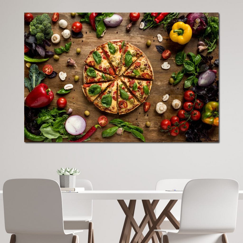 Pizza Night Canvas Wall Art
