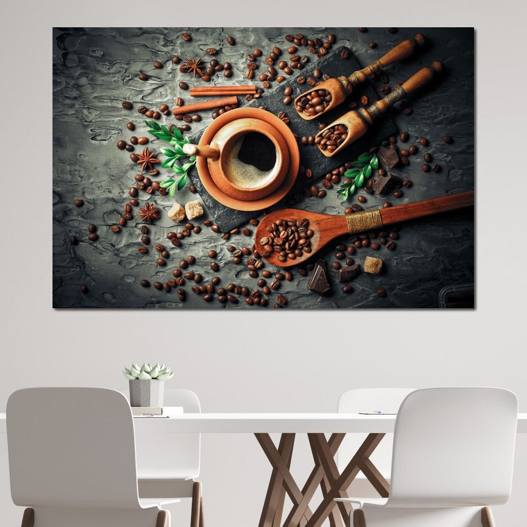 Coffee Aficionado Canvas Wall Art