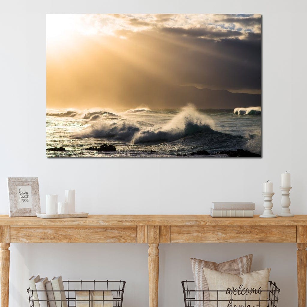 Light in Darkness Canvas Wall Art