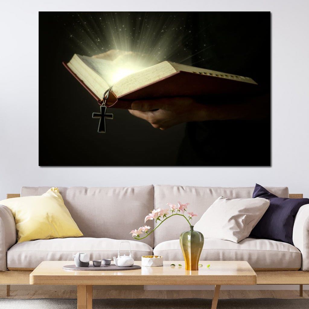 The Holy Bible Canvas Wall Art