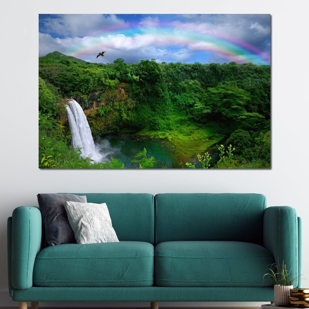 Hawaiian Jungle Canvas Wall Art