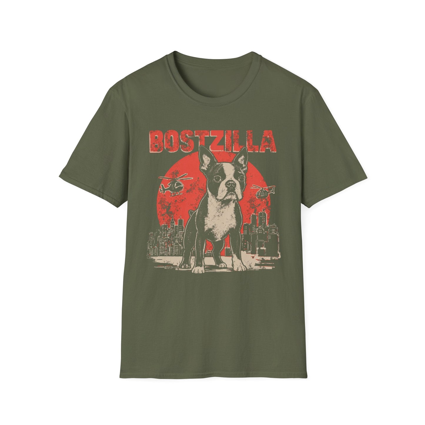 Boston Terrier Bostzilla Tee