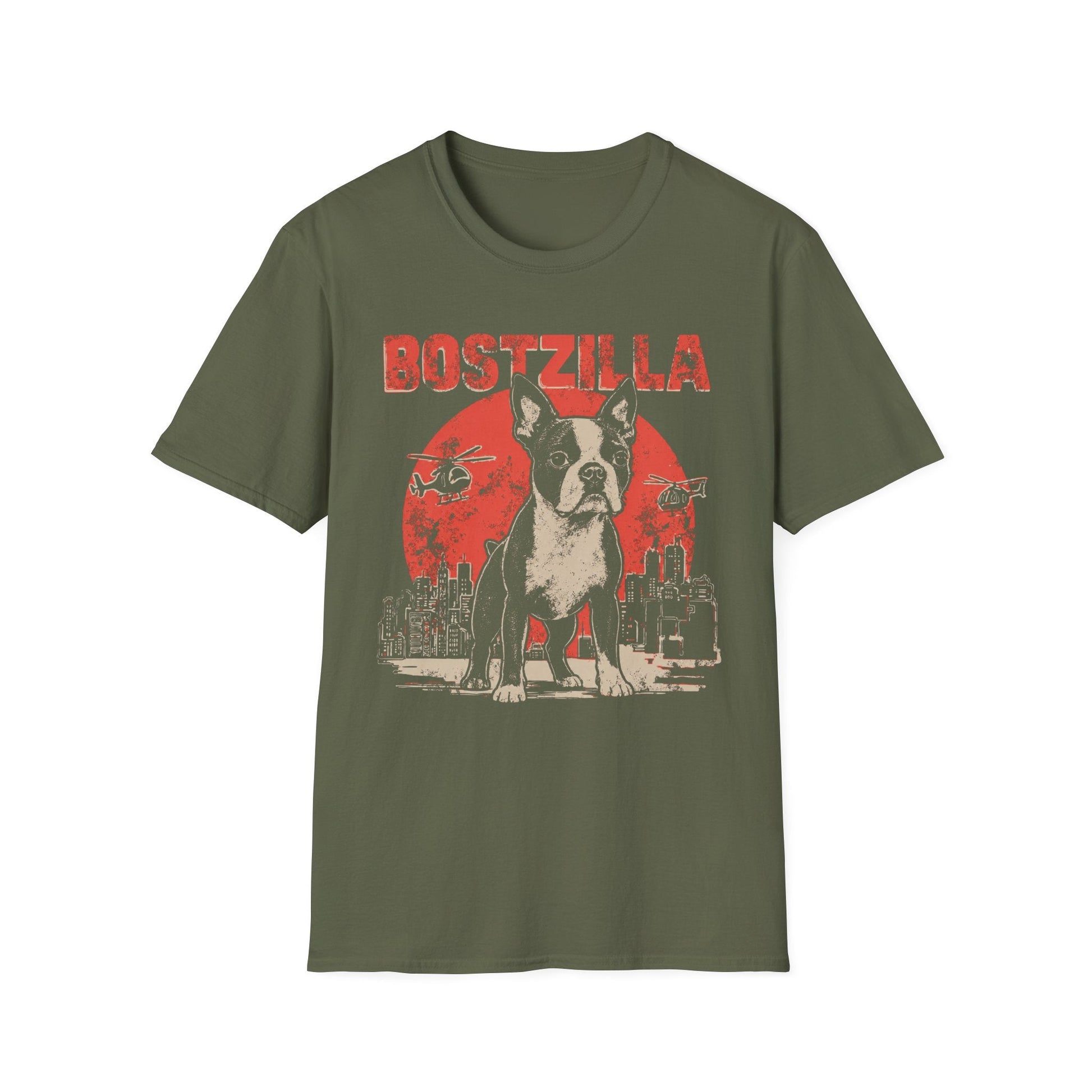 Boston Terrier Bostzilla Tee