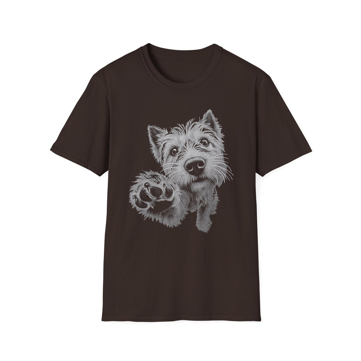 Paw Reach Westie Tee
