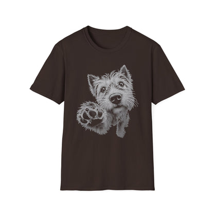 Paw Reach Westie Tee