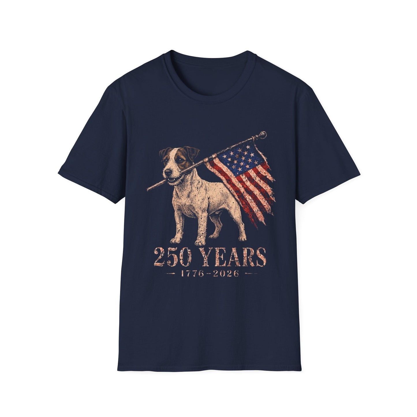 Parson Russell Terrier USA 250 Years Tee