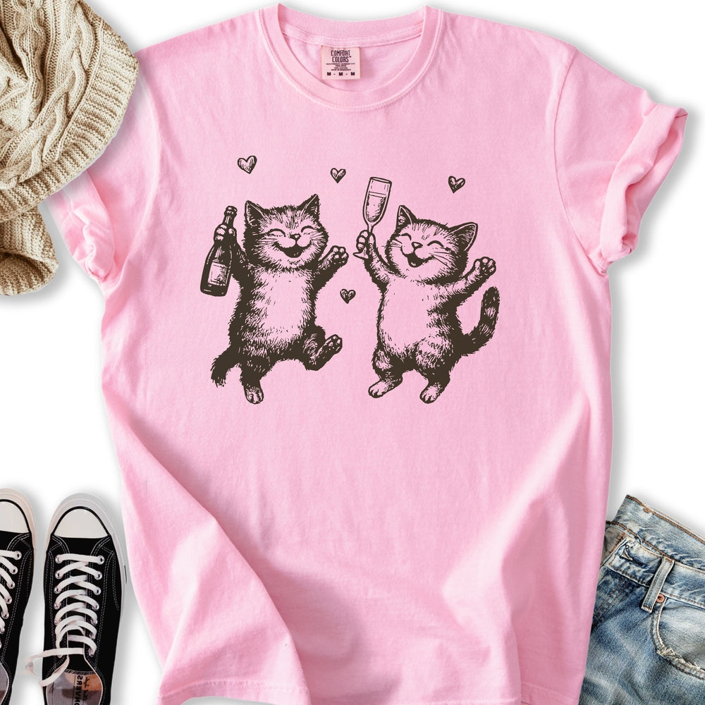 Cat Bubbles Relaxed Tee