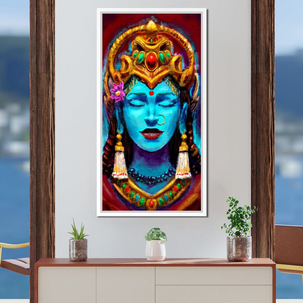 Hindu Goddess Canvas Wall Art