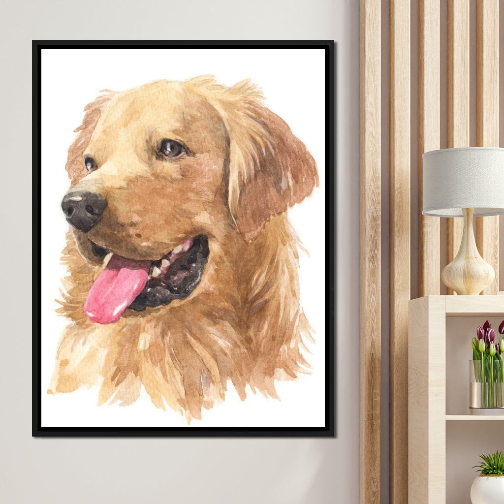 Golden Retriever Canvas Wall Art