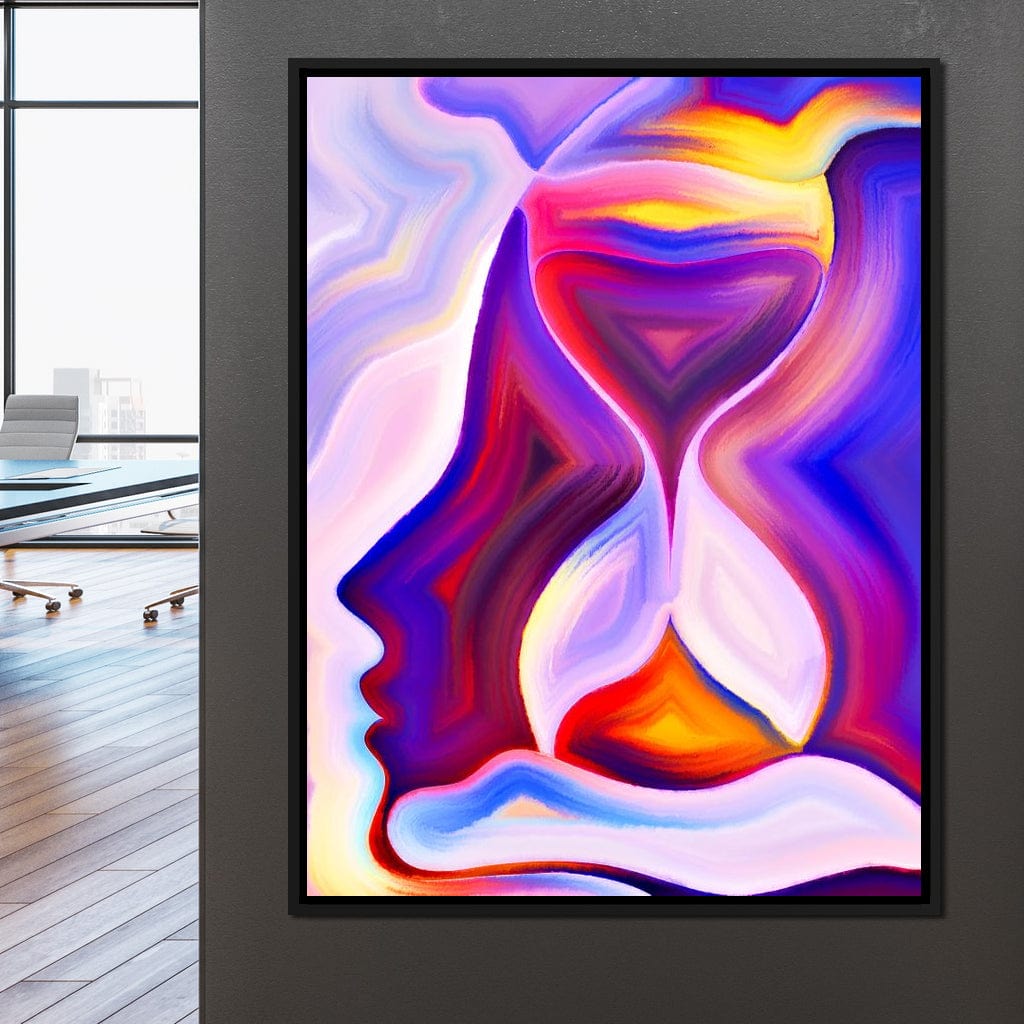 Time Consciousness Canvas Wall Art