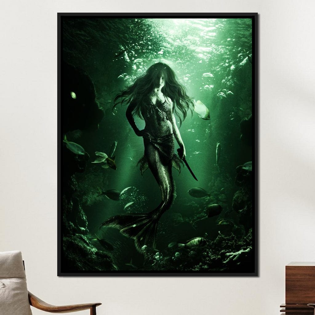 Huntress Siren Canvas Wall Art