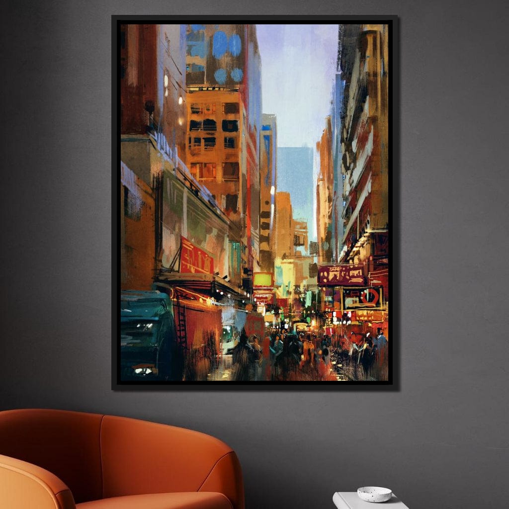 Pyrgonia City Canvas Wall Art