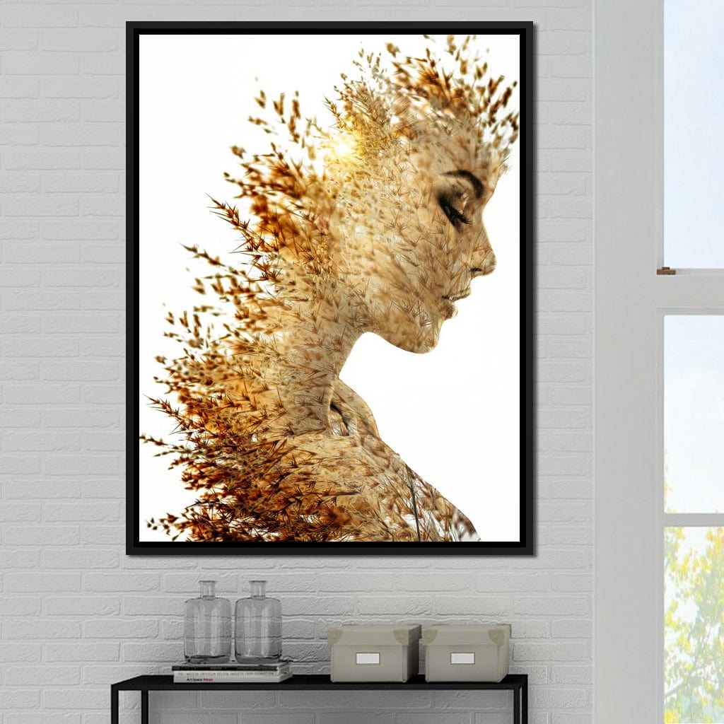 Harvest Queen Canvas Wall Art