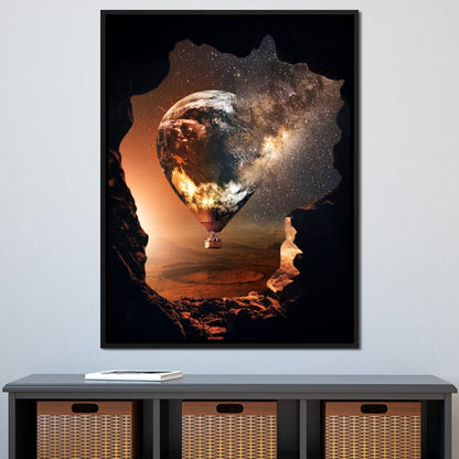 Dispersion Canvas Wall Art