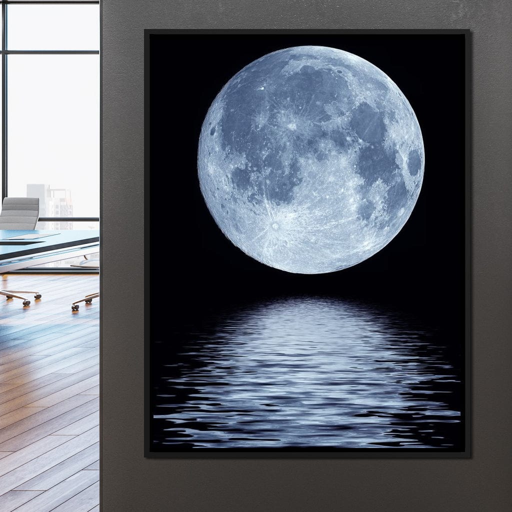 Shadow of The Night Canvas Wall Art