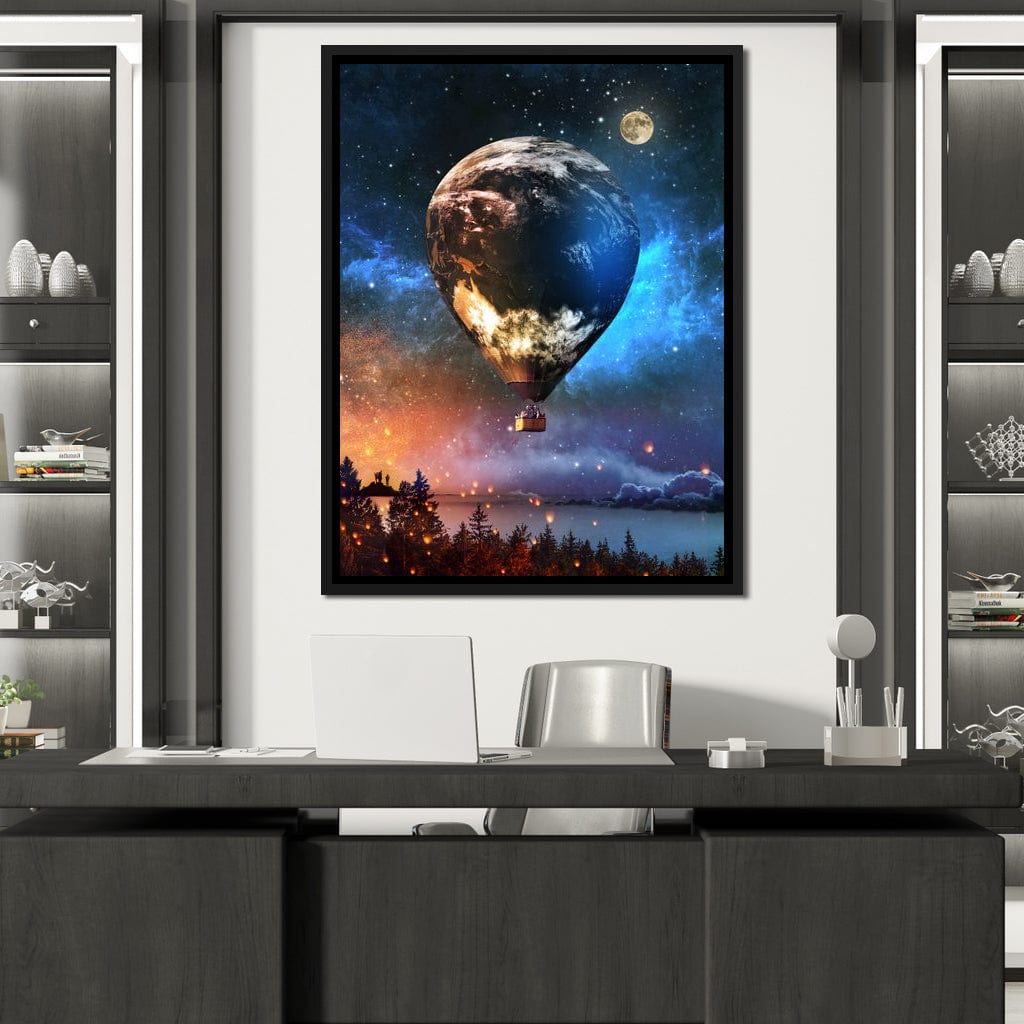 Earth Canvas Wall Art