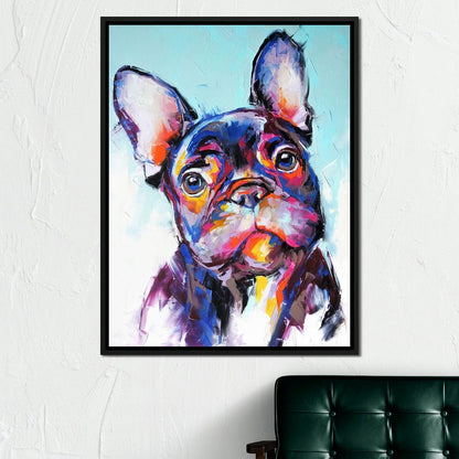 French Bulldog Canvas Wall Art