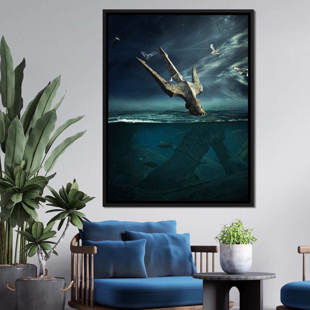 Last Hope - Poseidon Canvas Wall Art
