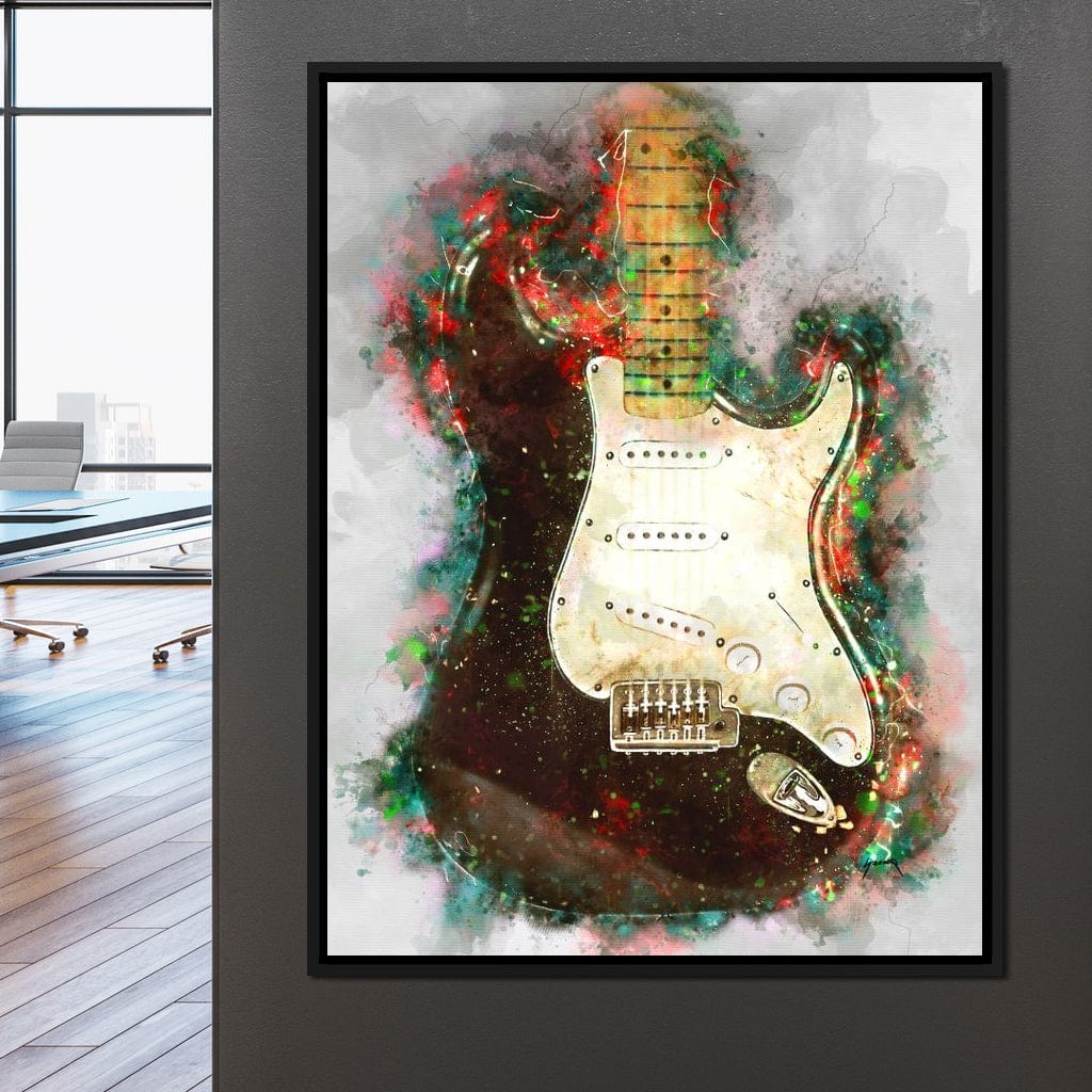 Eric Clapton's Guitar Canvas Wall Art