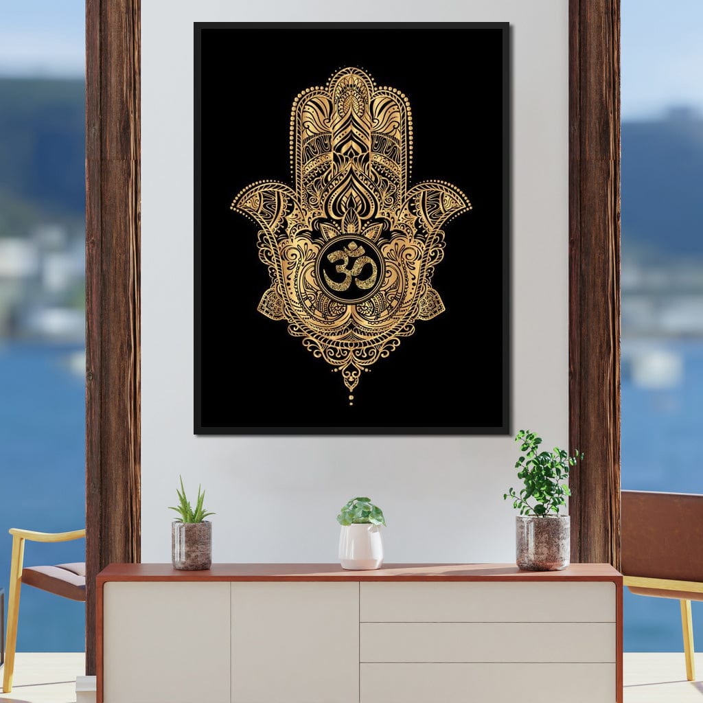 Hand of Fatima Canvas Wall Art