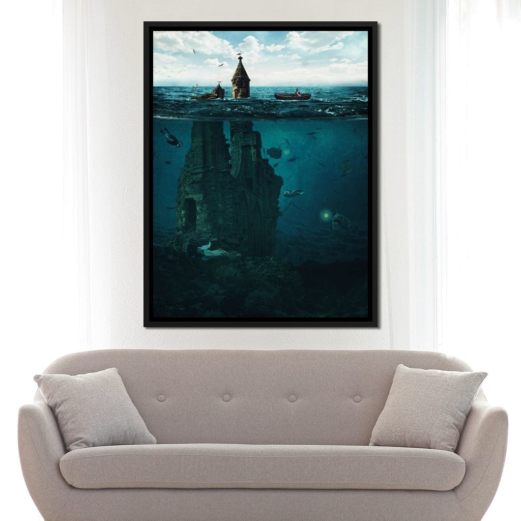 Lost City Canvas Wall Art